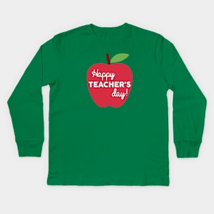 Teachers Kids Long Sleeve T-Shirt